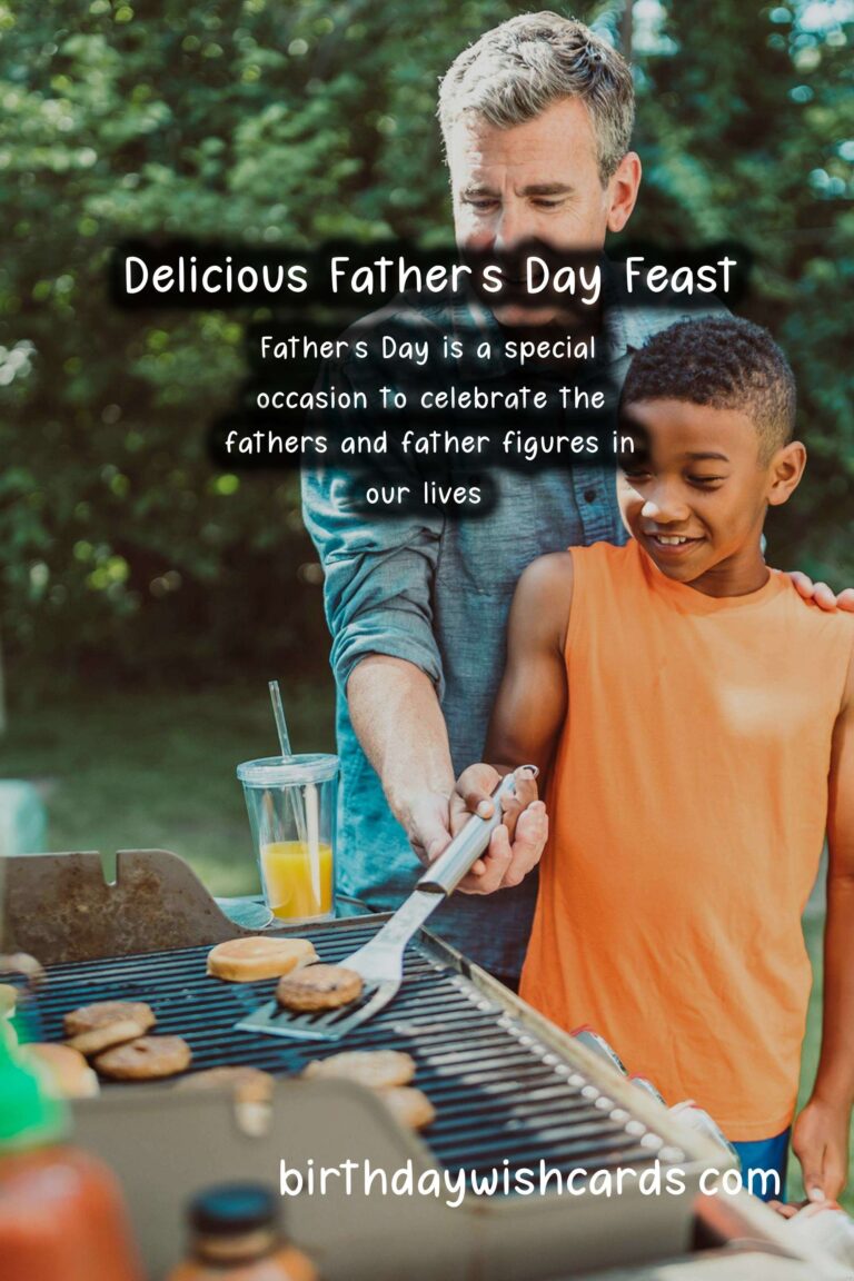 How to Cook for a Father’s Day Celebration