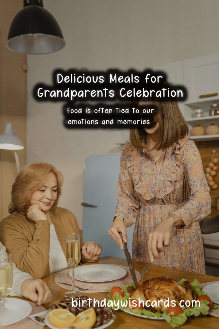 How to Cook for a Grandparents Celebration: A Heartfelt Guide