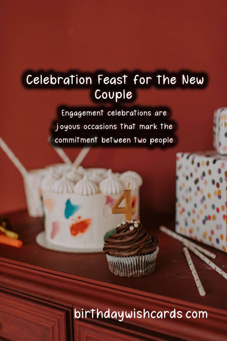 How to Cook for an Engagement Celebration