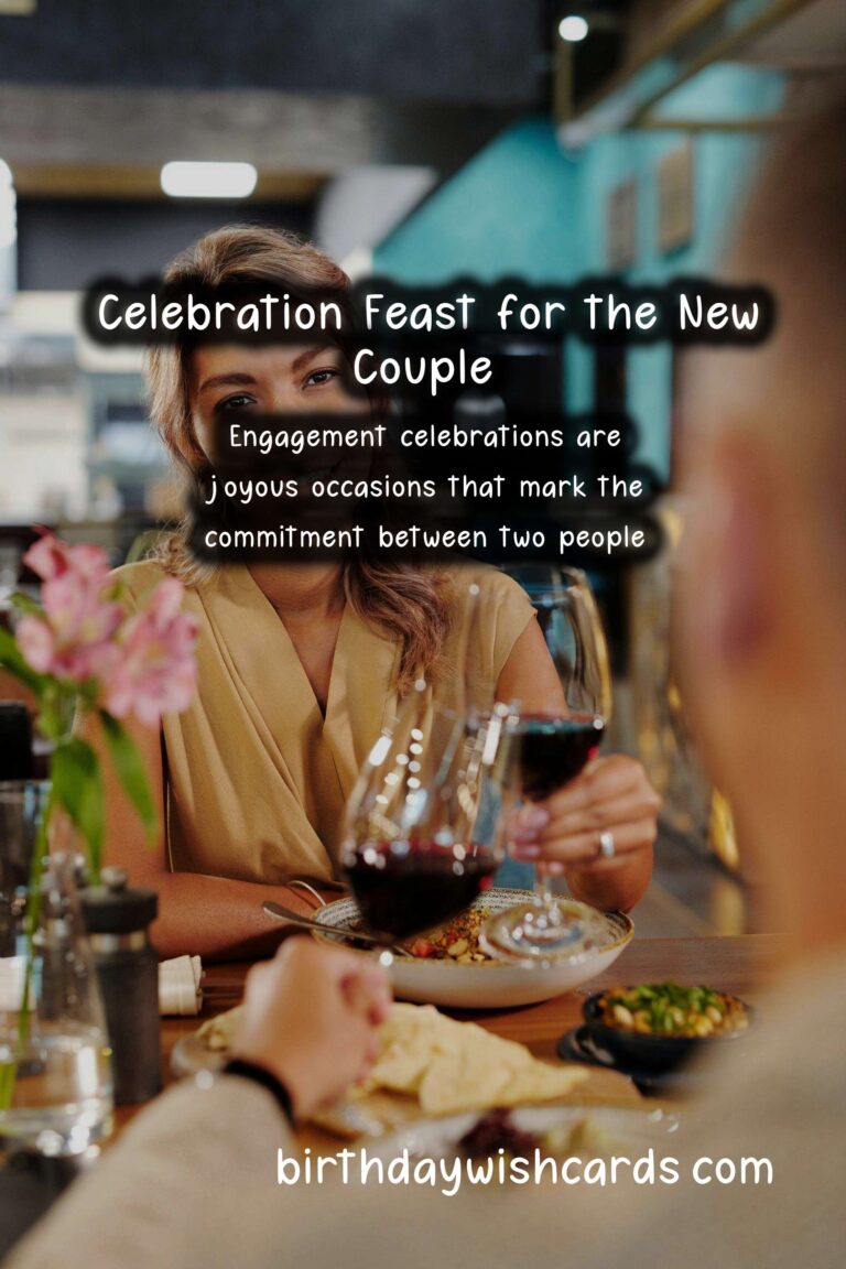 How to Cook for an Engagement Celebration