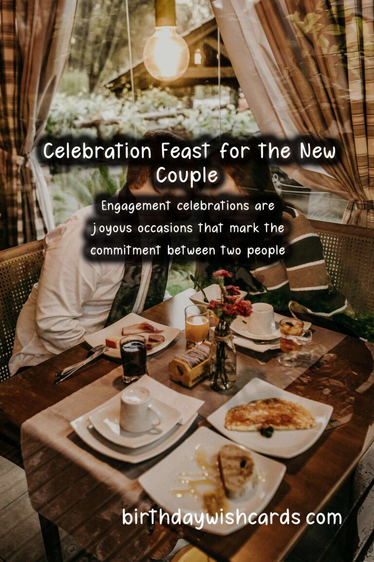 How to Cook for an Engagement Celebration