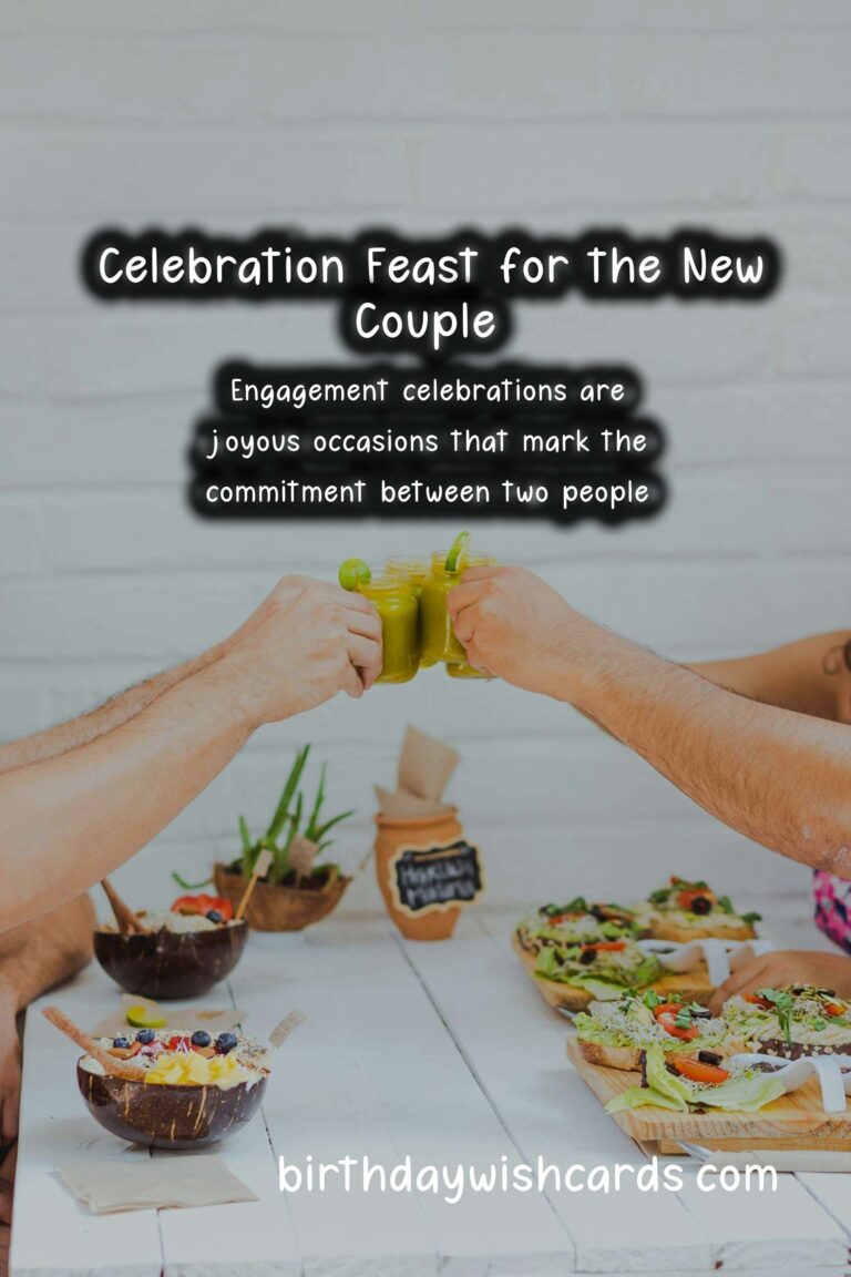How to Cook for an Engagement Celebration