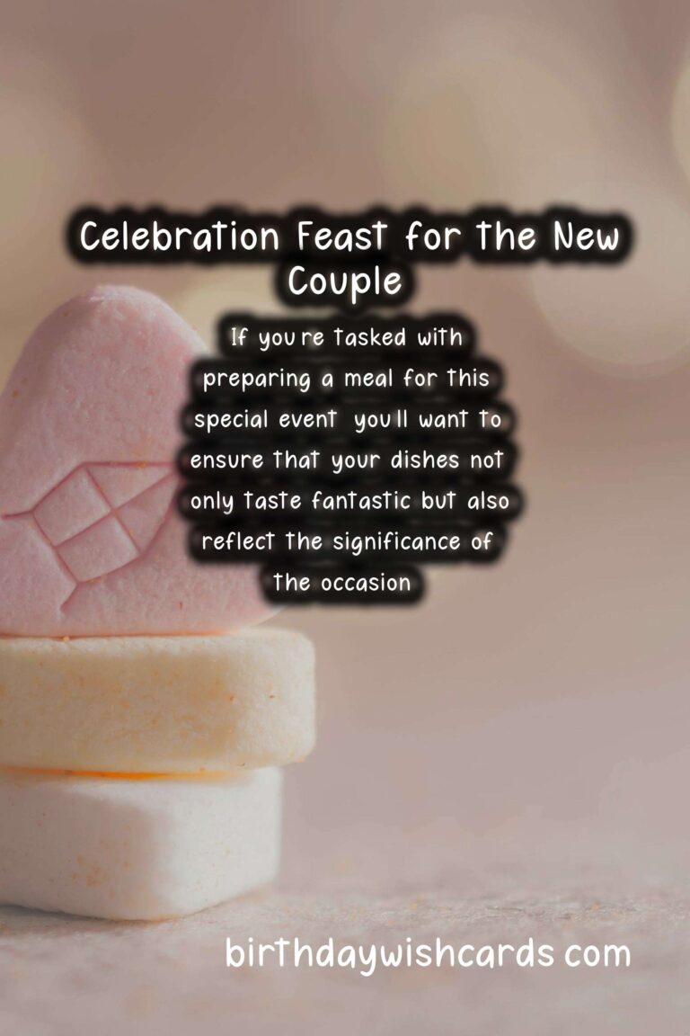 How to Cook for an Engagement Celebration
