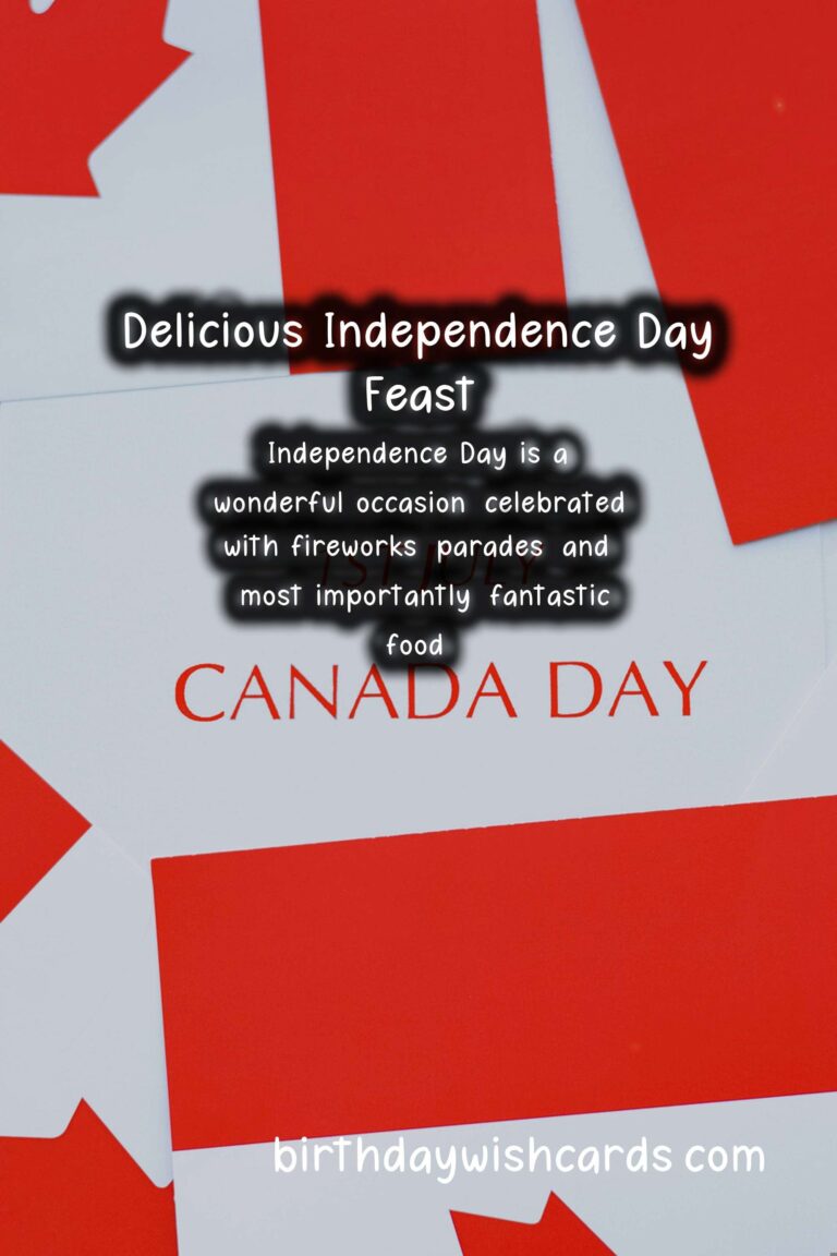 How to Cook for an Independence Day Celebration