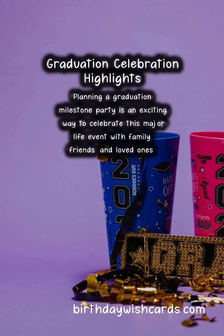 How to Plan a Graduation Milestone Party