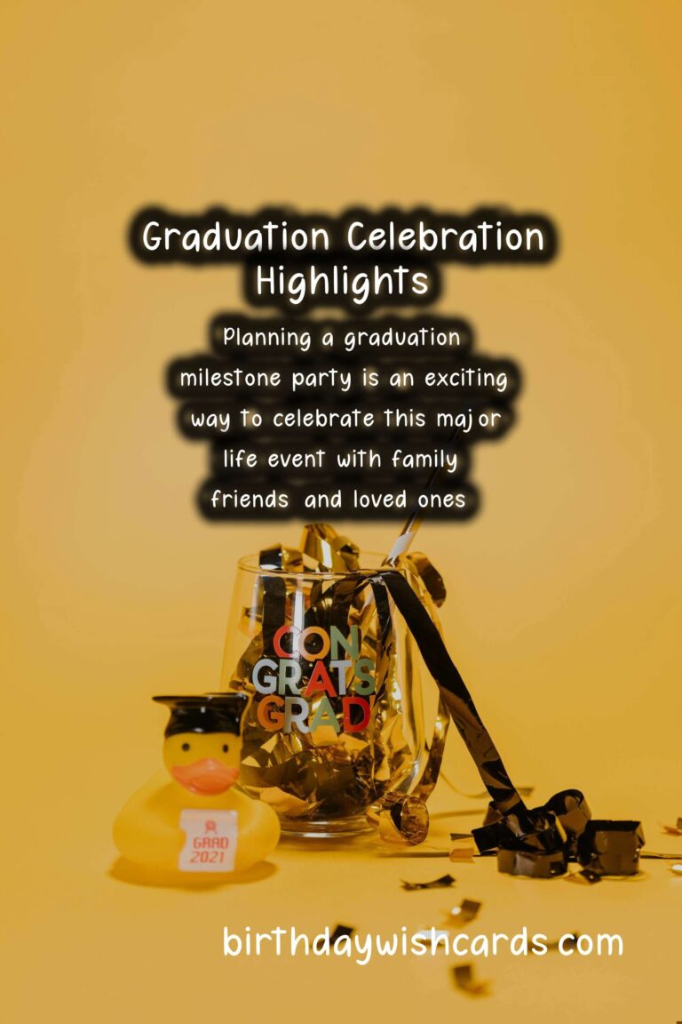 How to Plan a Graduation Milestone Party