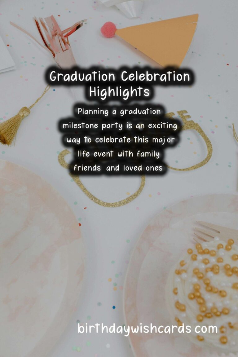How to Plan a Graduation Milestone Party