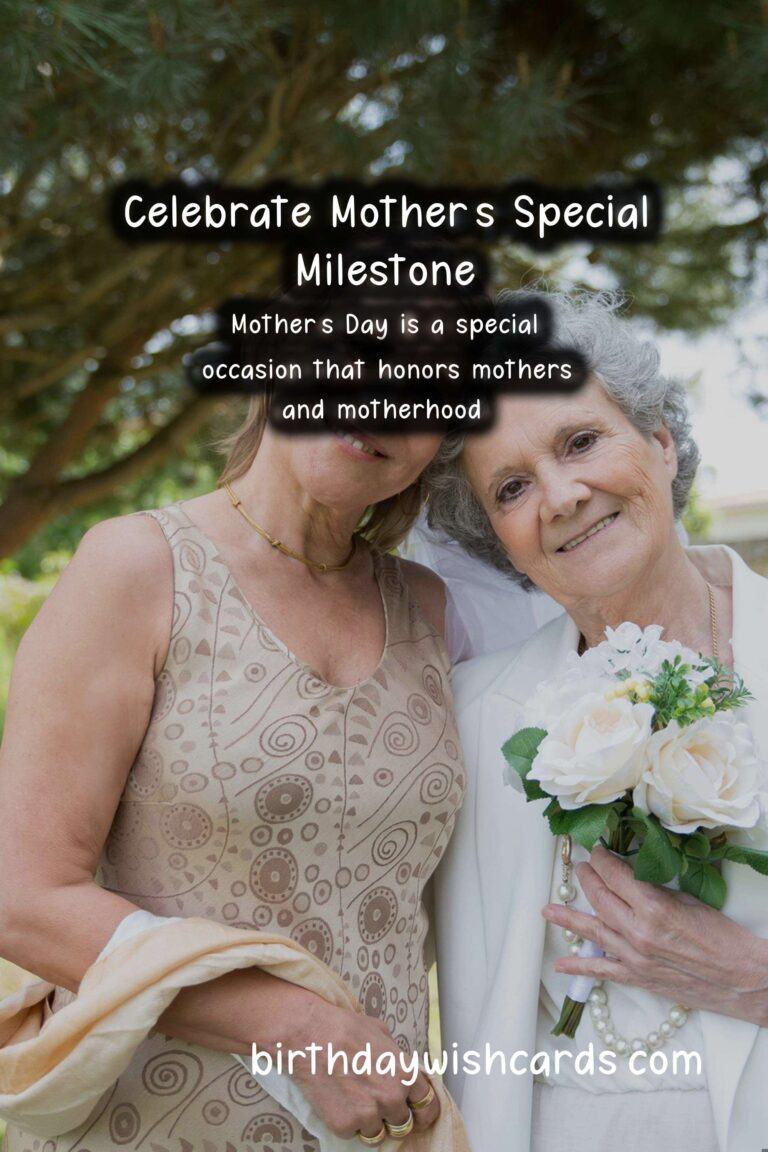 How to Plan a Mother's Day Milestone Party