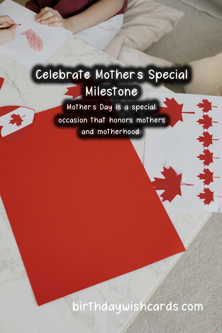 How to Plan a Mother's Day Milestone Party