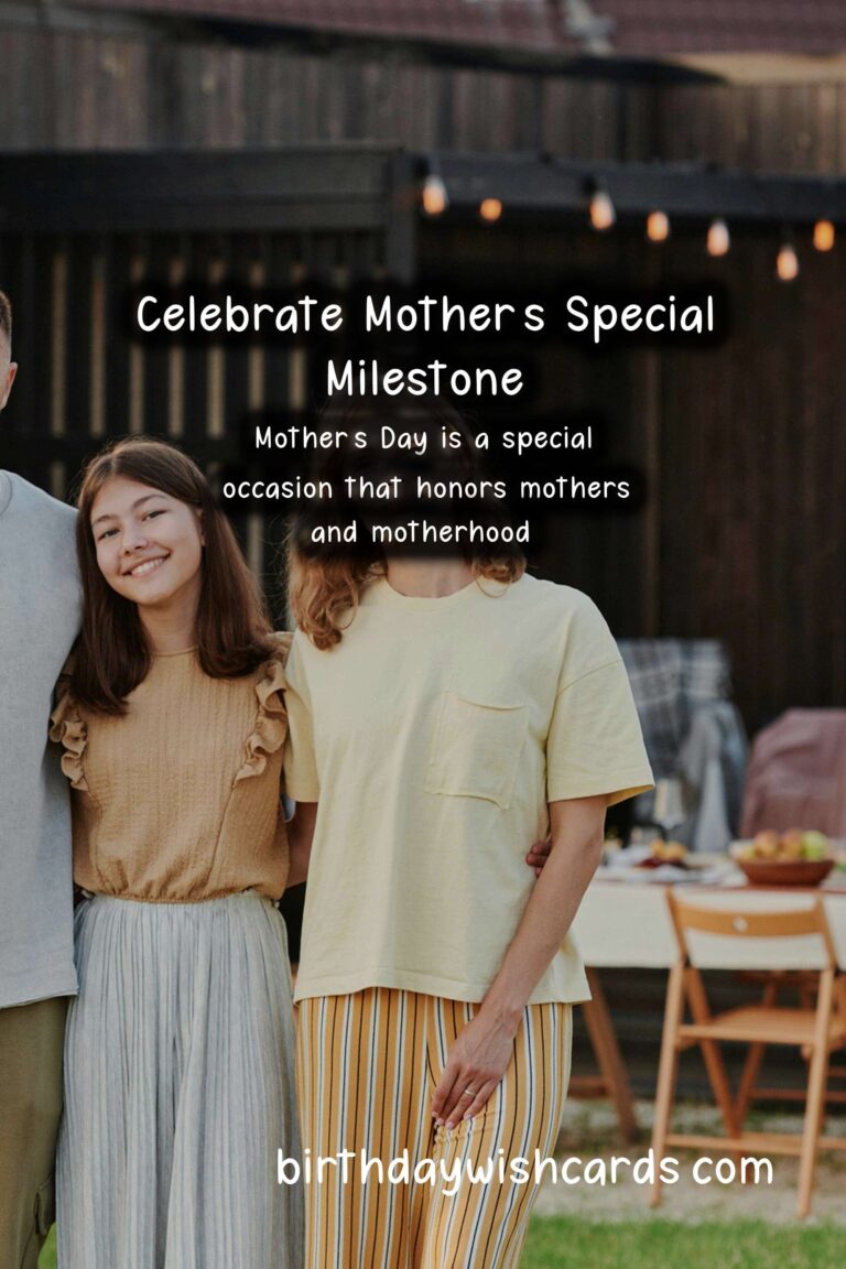 How to Plan a Mother's Day Milestone Party