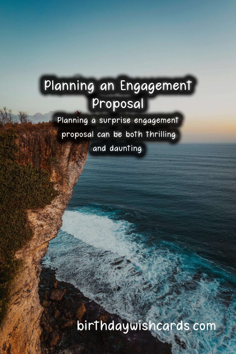 How to Plan a Surprise for Engagement: A Comprehensive Guide
