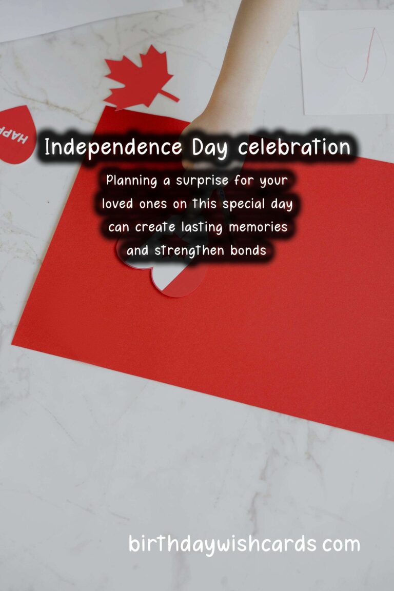 How to Plan a Surprise for Independence Day