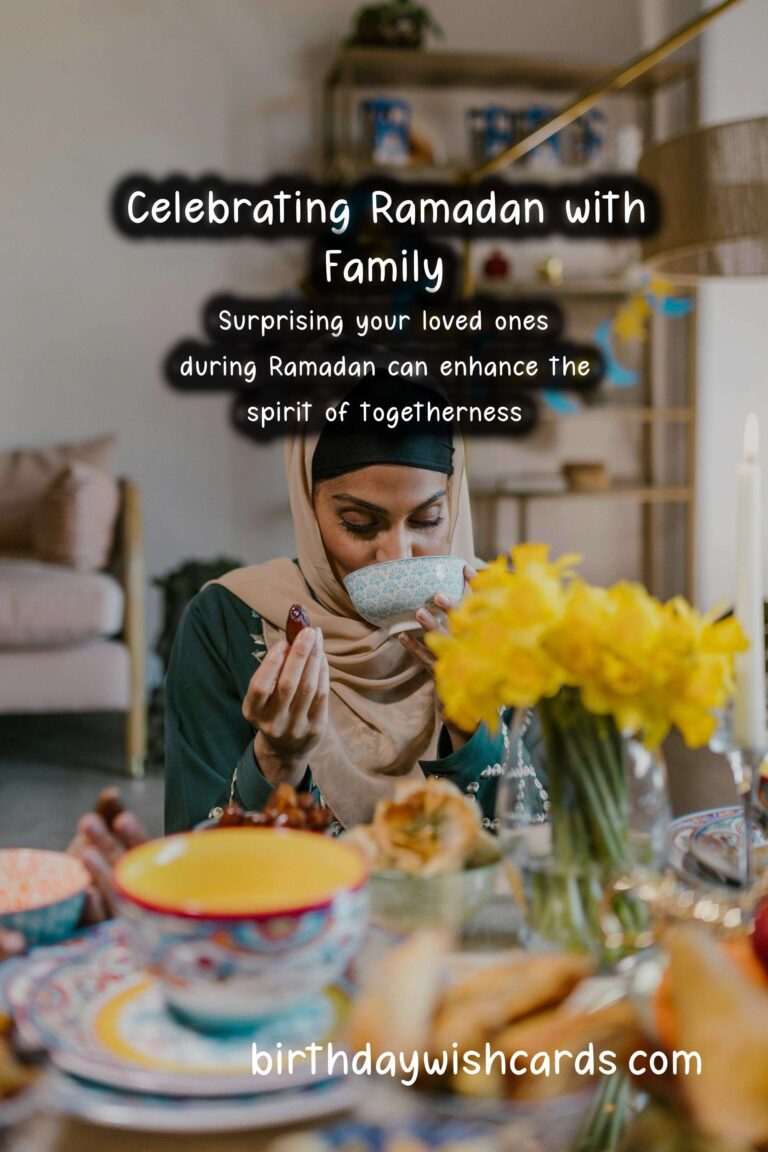 How to Plan a Surprise for Ramadan