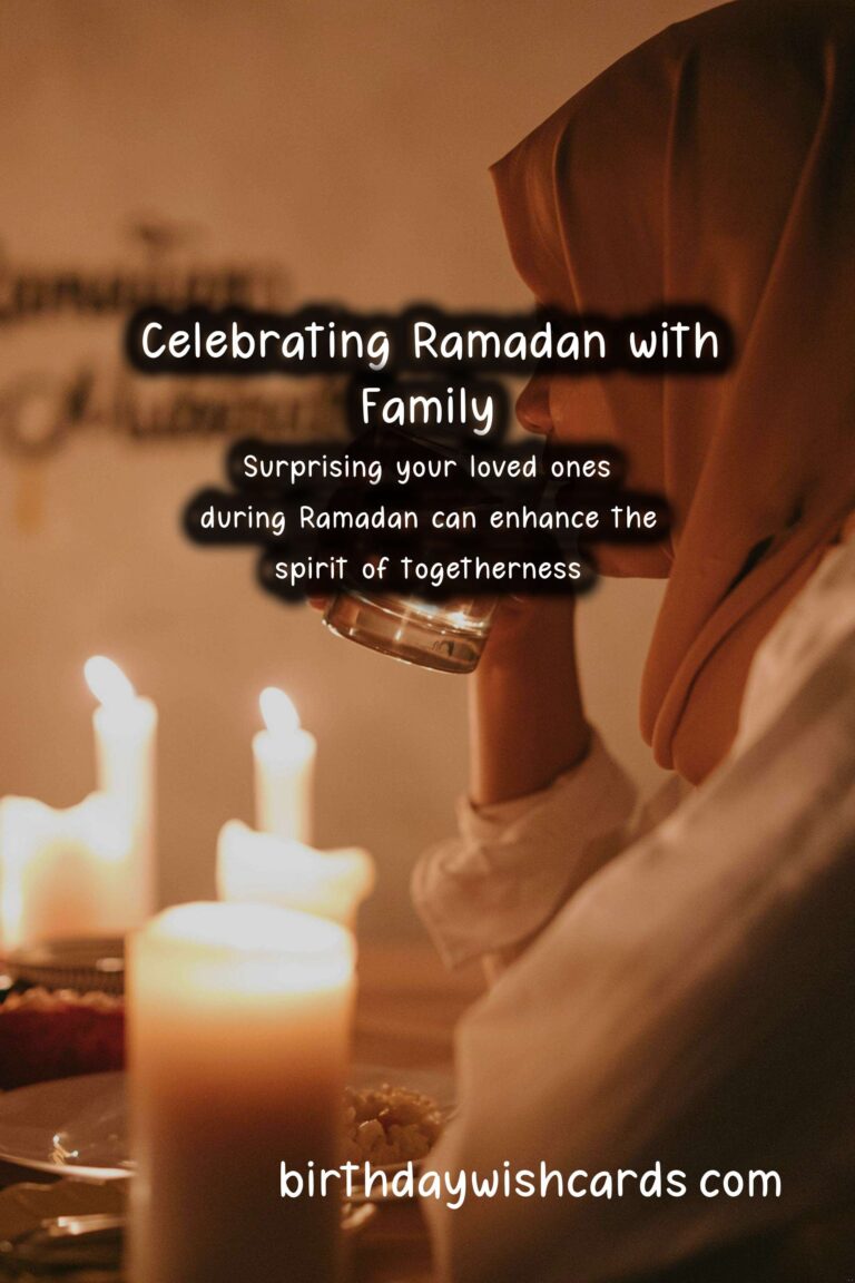 How to Plan a Surprise for Ramadan