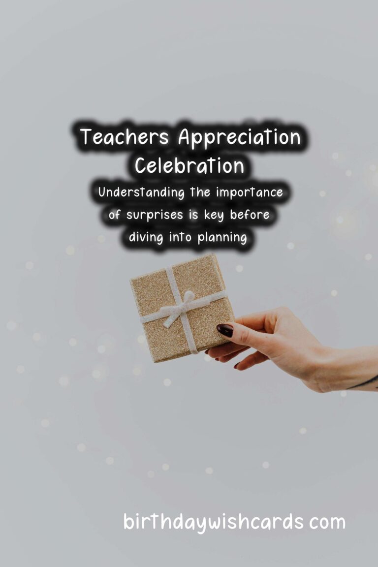 How to Plan a Surprise for Teachers: A Thoughtful Gesture