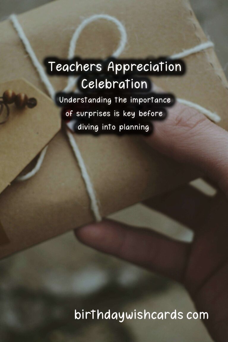 How to Plan a Surprise for Teachers: A Thoughtful Gesture