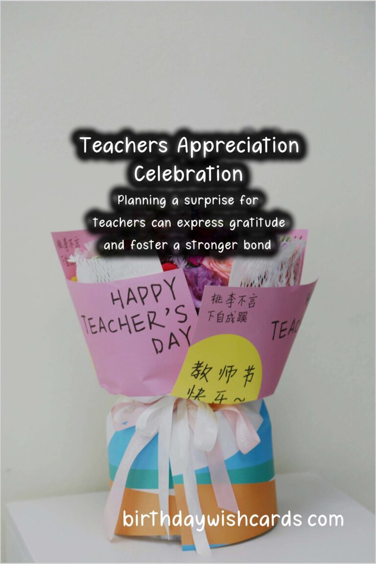 How to Plan a Surprise for Teachers: A Thoughtful Gesture