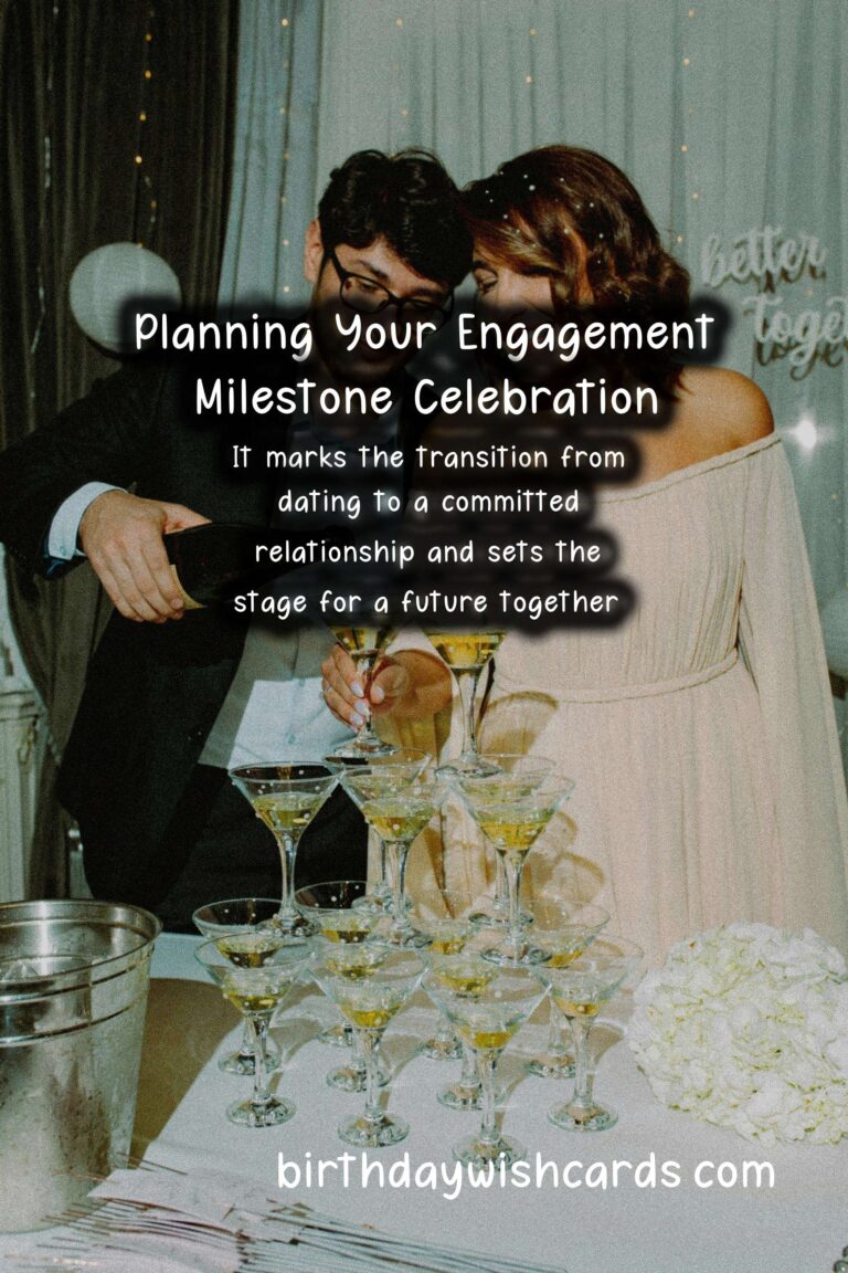 How to Plan an Engagement Milestone Party