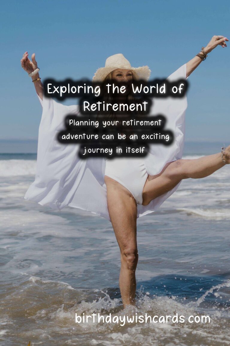 How to Plan the Perfect Retirement Adventure