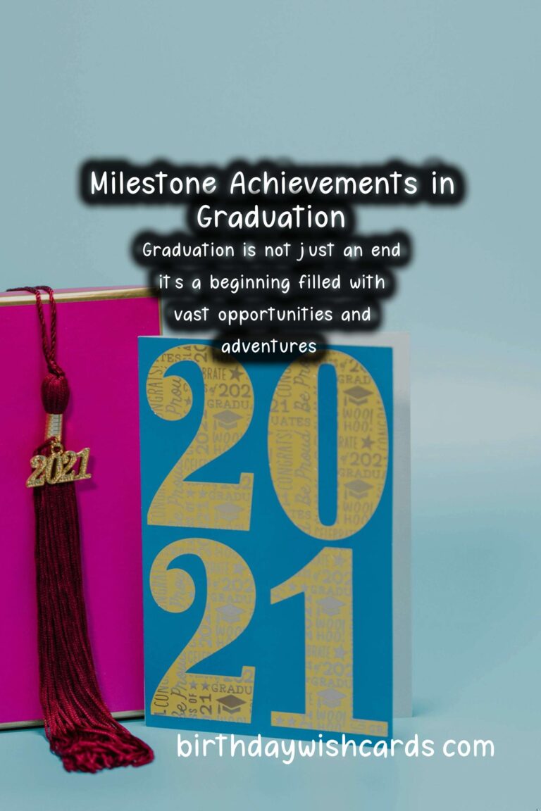 Inspirational Milestone Achievement Ideas for Graduation
