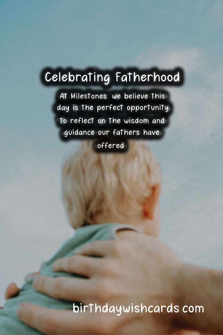 Life-Changing Advice for Father's Day at Milestones