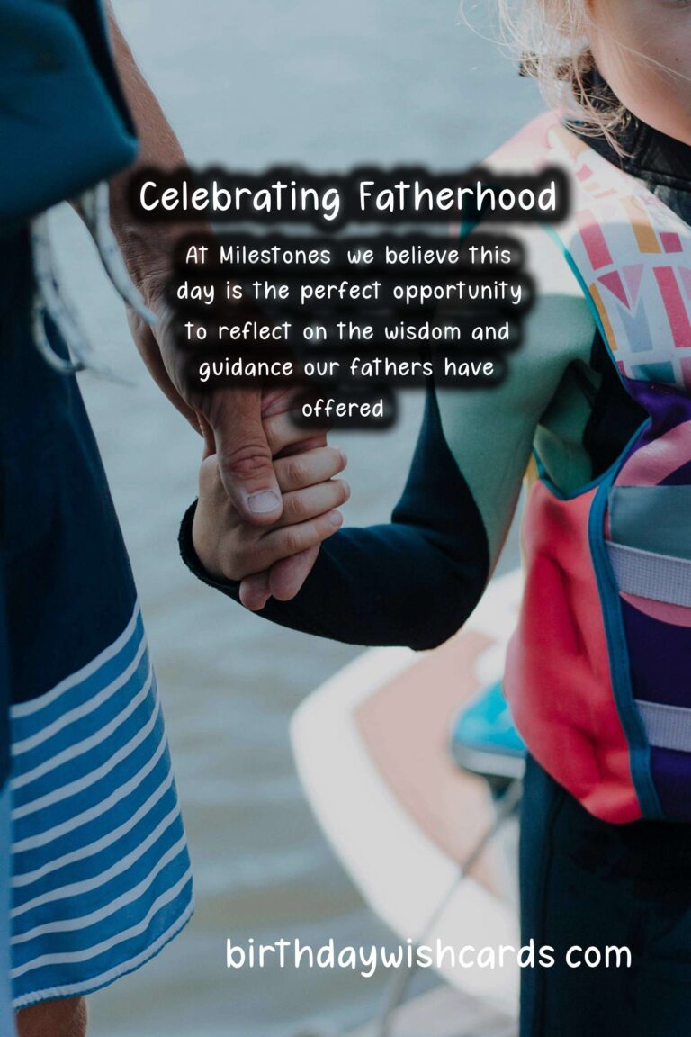 Life-Changing Advice for Father's Day at Milestones