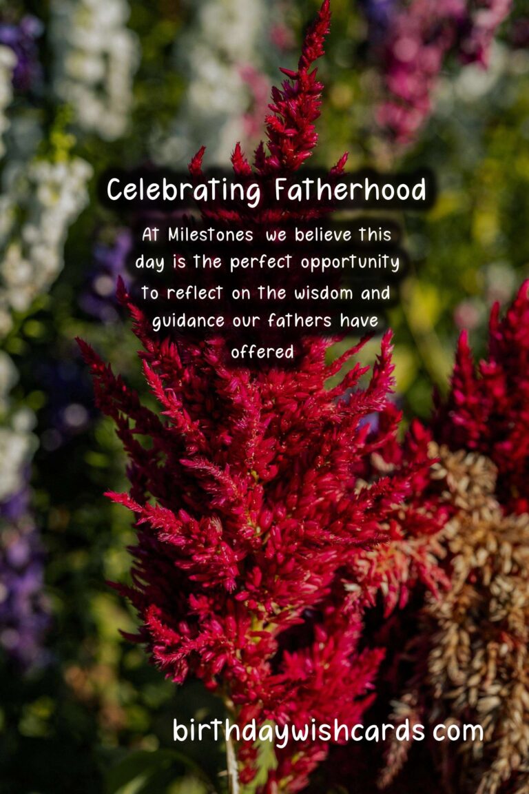 Life-Changing Advice for Father's Day at Milestones