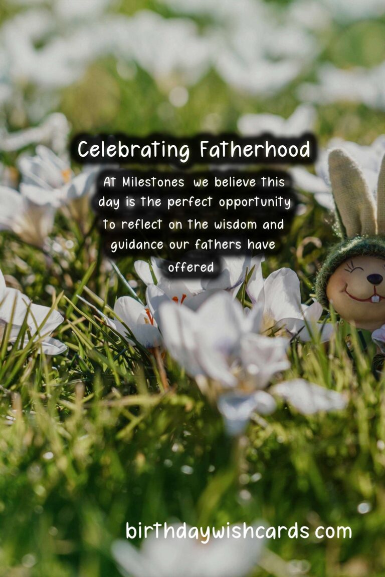 Life-Changing Advice for Father's Day at Milestones