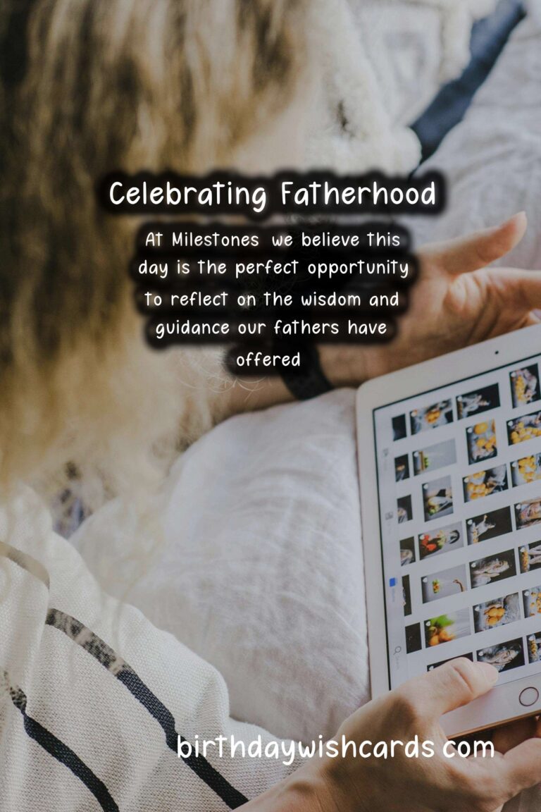 Life-Changing Advice for Father's Day at Milestones