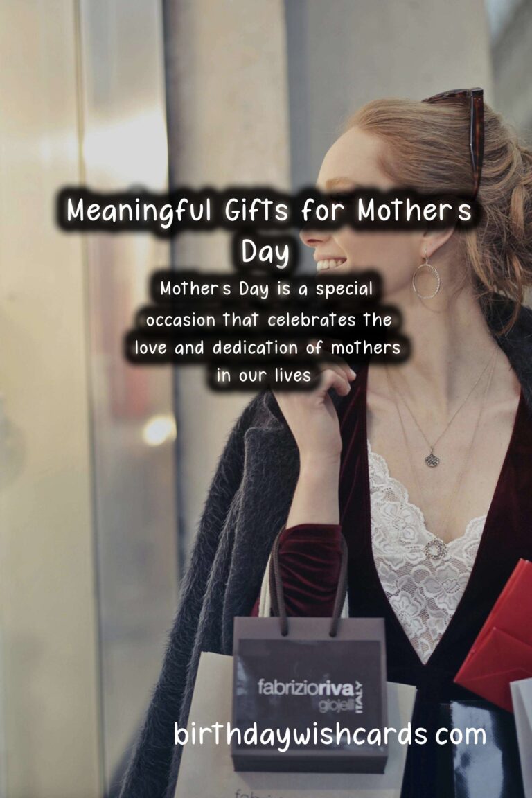 Meaningful Gifts for Life Milestones of Mother's Day