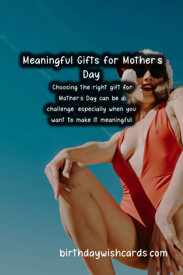 Meaningful Gifts for Life Milestones of Mother's Day