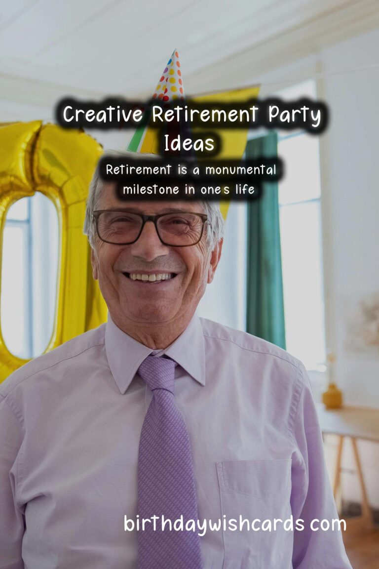 Memorable Surprise Party Ideas for Retirement