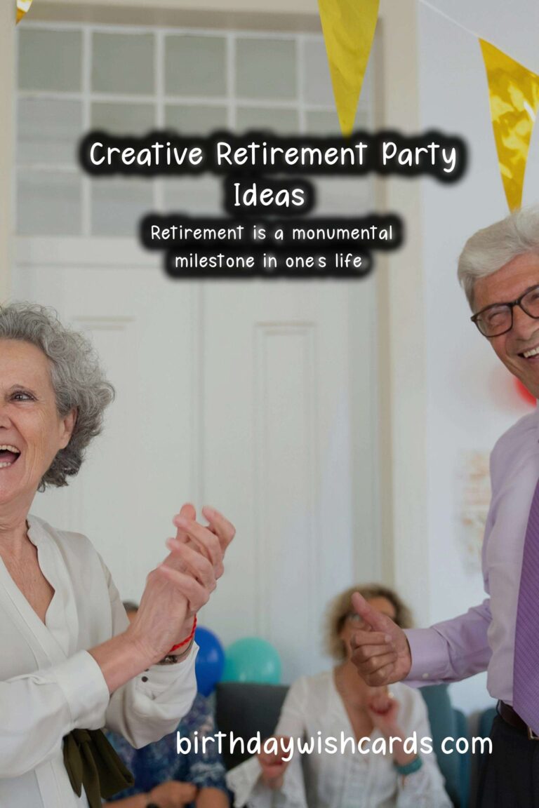 Memorable Surprise Party Ideas for Retirement