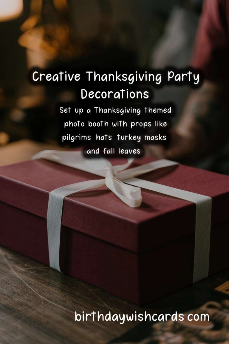 Memorable Surprise Party Ideas for Thanksgiving