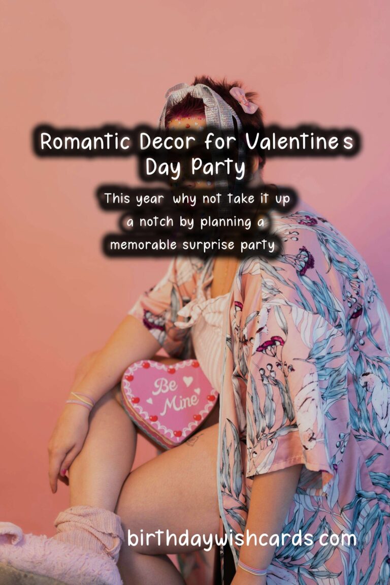 Memorable Surprise Party Ideas for Valentine’s Day