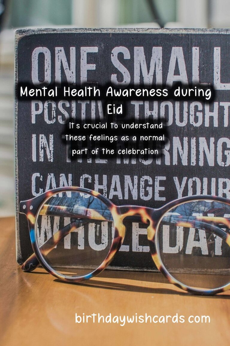 Mental Health Tips for Eid Celebrations