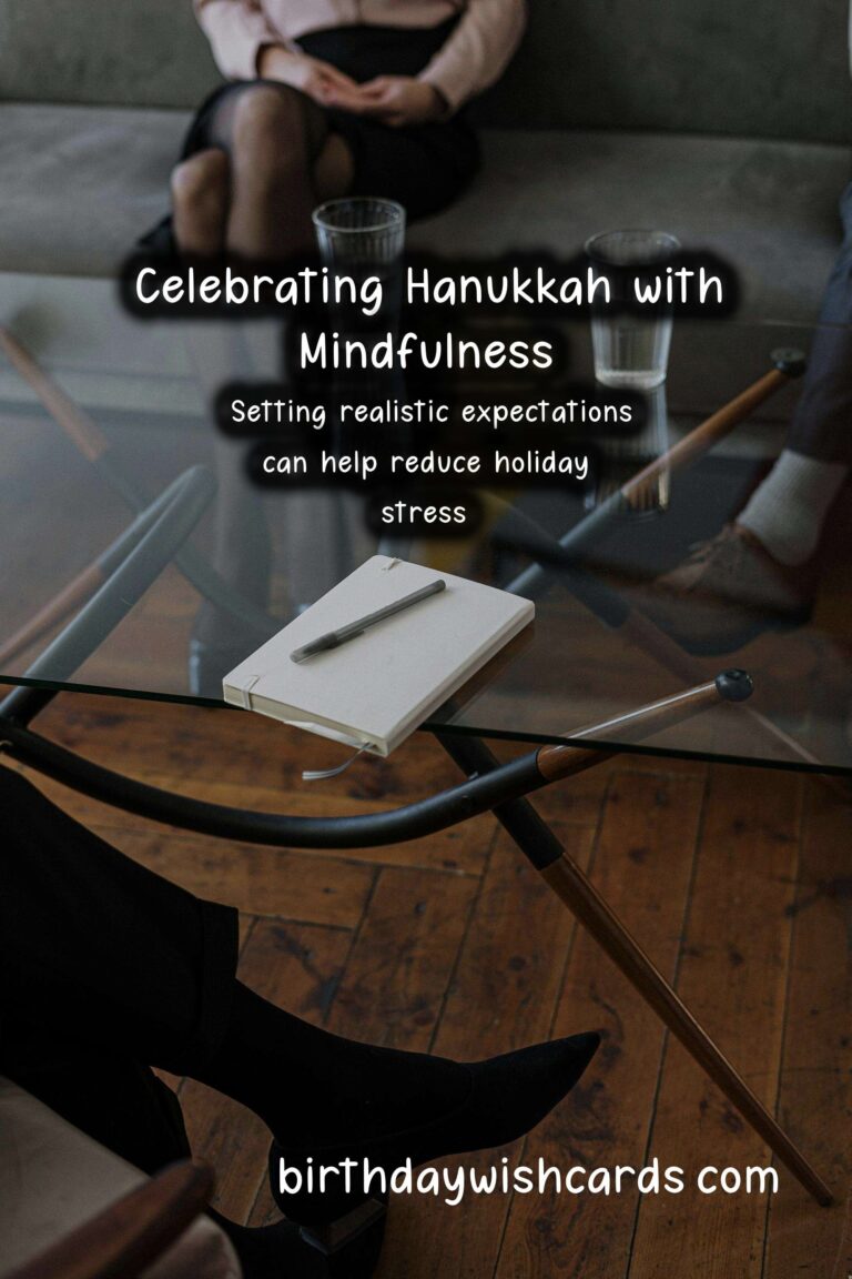 Mental Health Tips for Hanukkah Celebrations