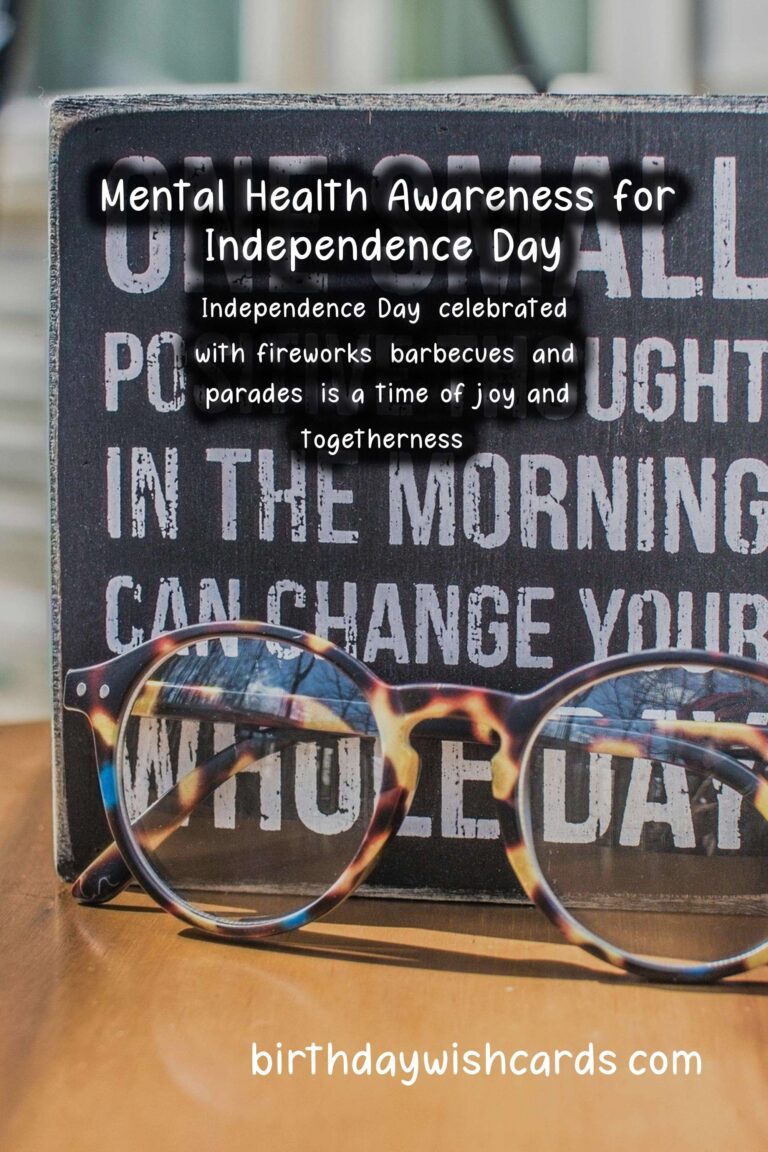 Mental Health Tips for Independence Day Celebrations