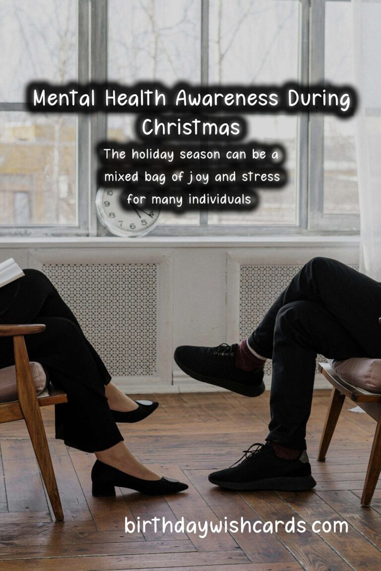 Mental Health Tips for a Joyful Christmas Celebration