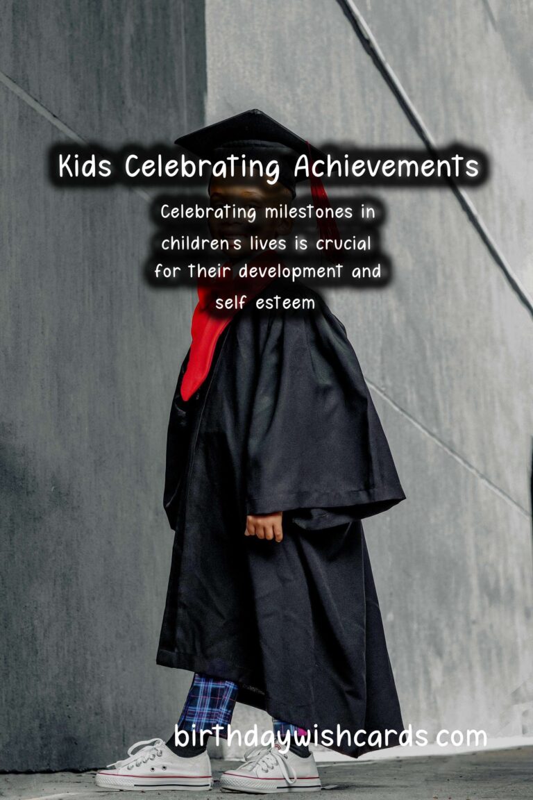 Milestone Achievement Ideas for Kids