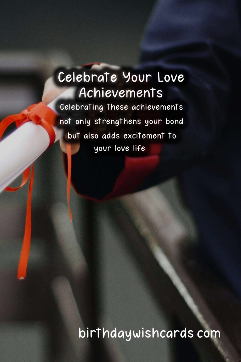 Milestone Achievement Ideas for Lovers: Celebrate Your Journey Together
