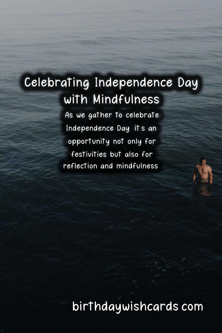 Mindfulness Practices for Independence Day: Celebrate Freedom with Inner Peace