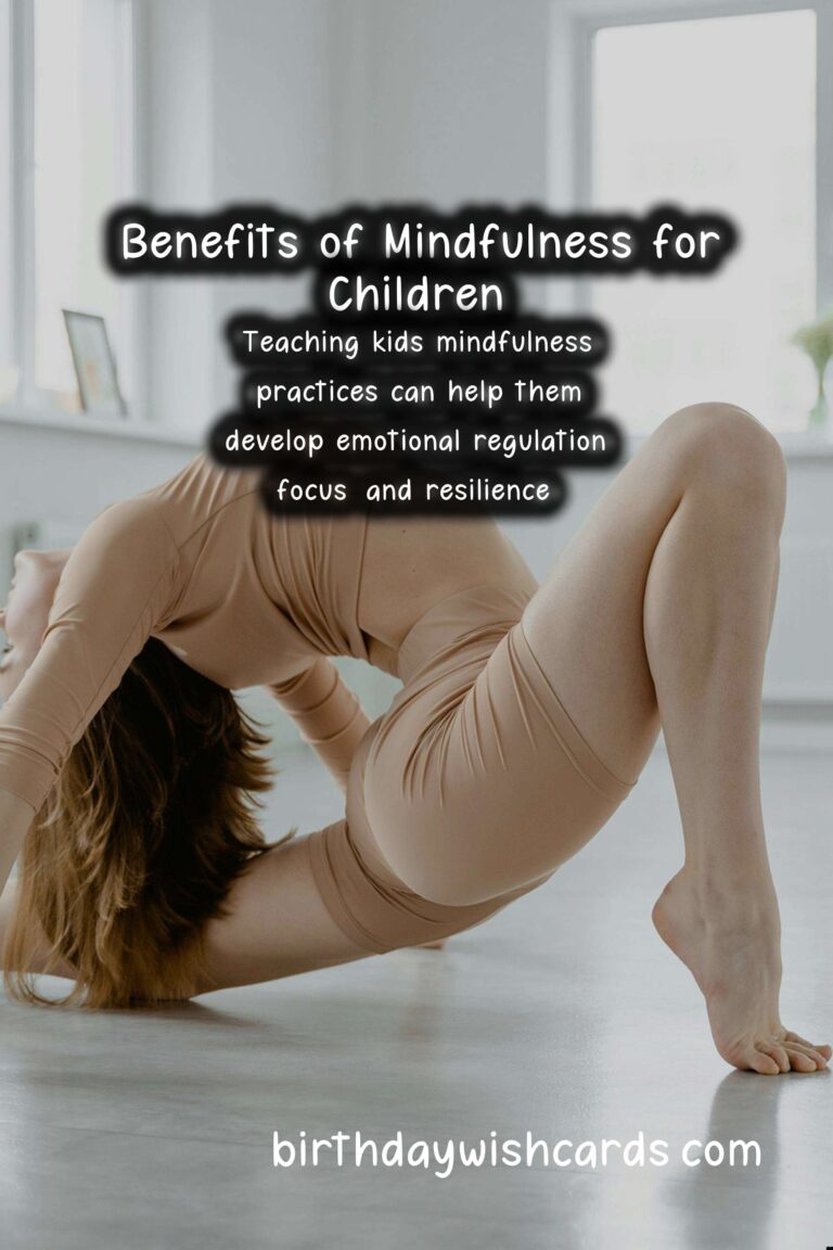 Mindfulness Practices for Kids: A Guide to Nurturing Calm and Focus