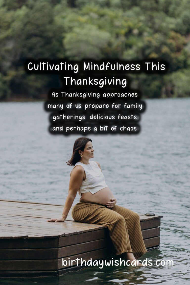 Mindfulness Practices for a Grateful Thanksgiving
