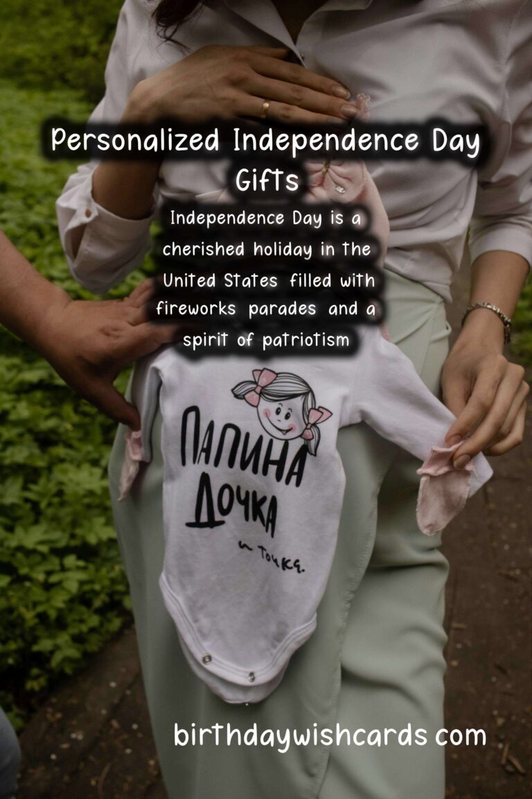 Personalized Gifts for Independence Day Lovers