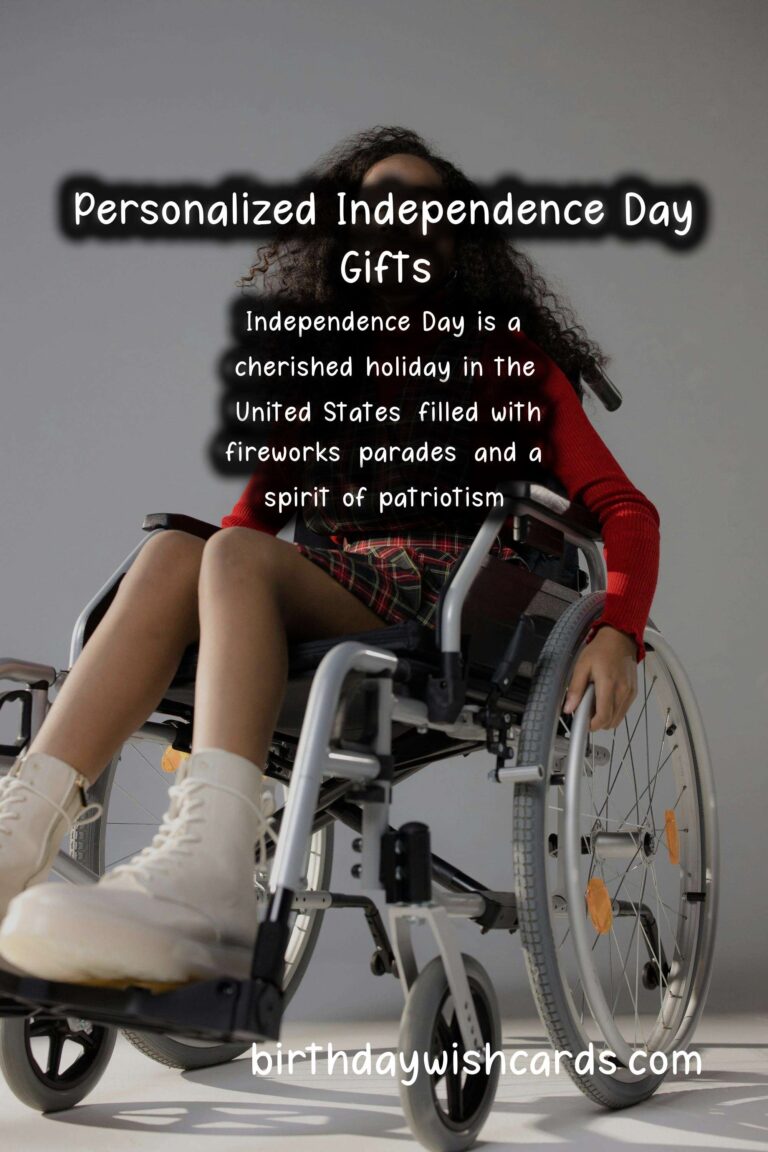 Personalized Gifts for Independence Day Lovers