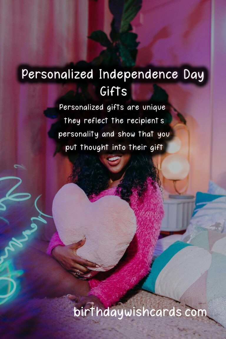 Personalized Gifts for Independence Day Lovers