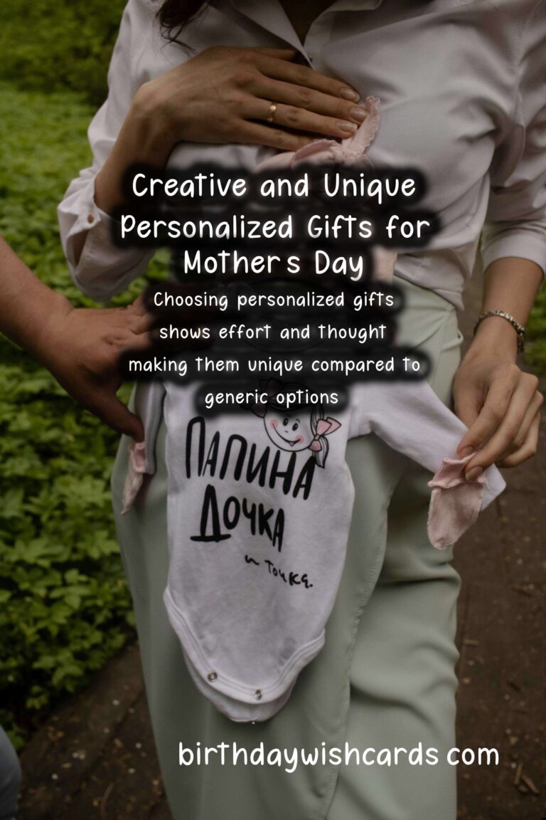 Personalized Gifts for Mother’s Day Lovers: Make Her Day Special