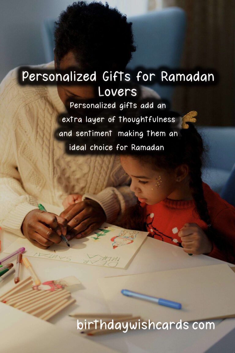 Personalized Gifts for Ramadan Lovers: Thoughtful Gestures to Celebrate the Holy Month