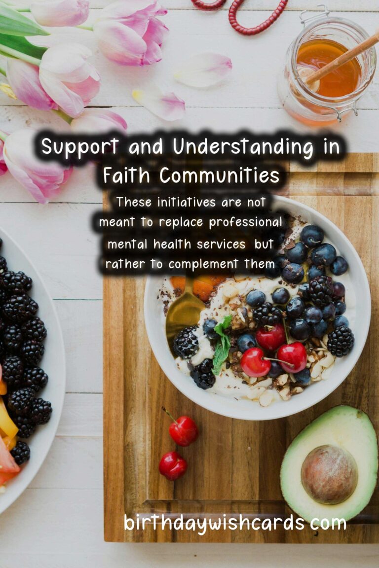 Religion: Religious Responses to Mental Health: New Approaches in Faith Communities